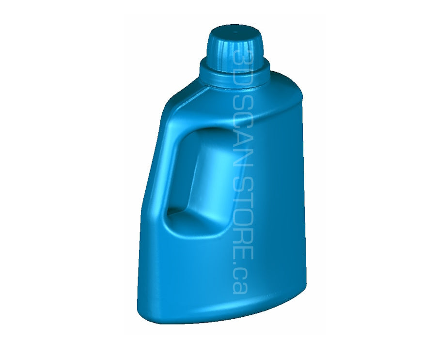 Example 3D scanned model – STL output preview